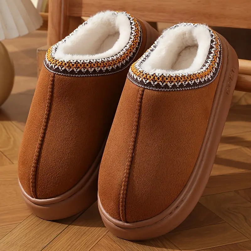 Vinopa Casual Flannel Slippers for Men and Women