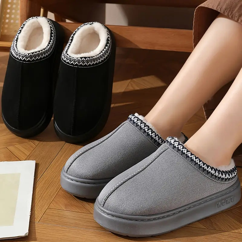 Vinopa Casual Flannel Slippers for Men and Women